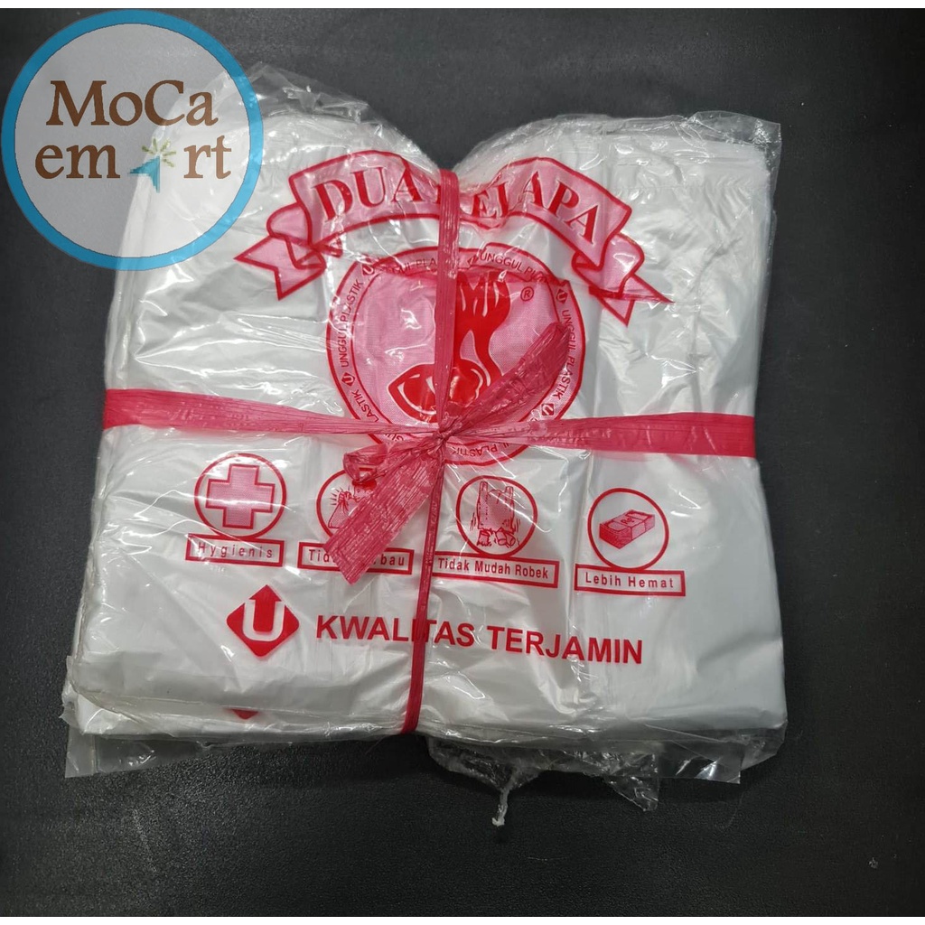 Kantong Kresek kecil / kresek 24 Bening