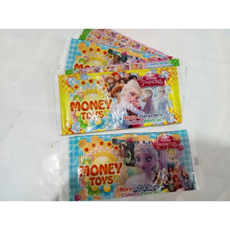 Uang mainan Anak duitan Karakter Besar Money toys Isi 18 Lembar DiasahToys Grosir