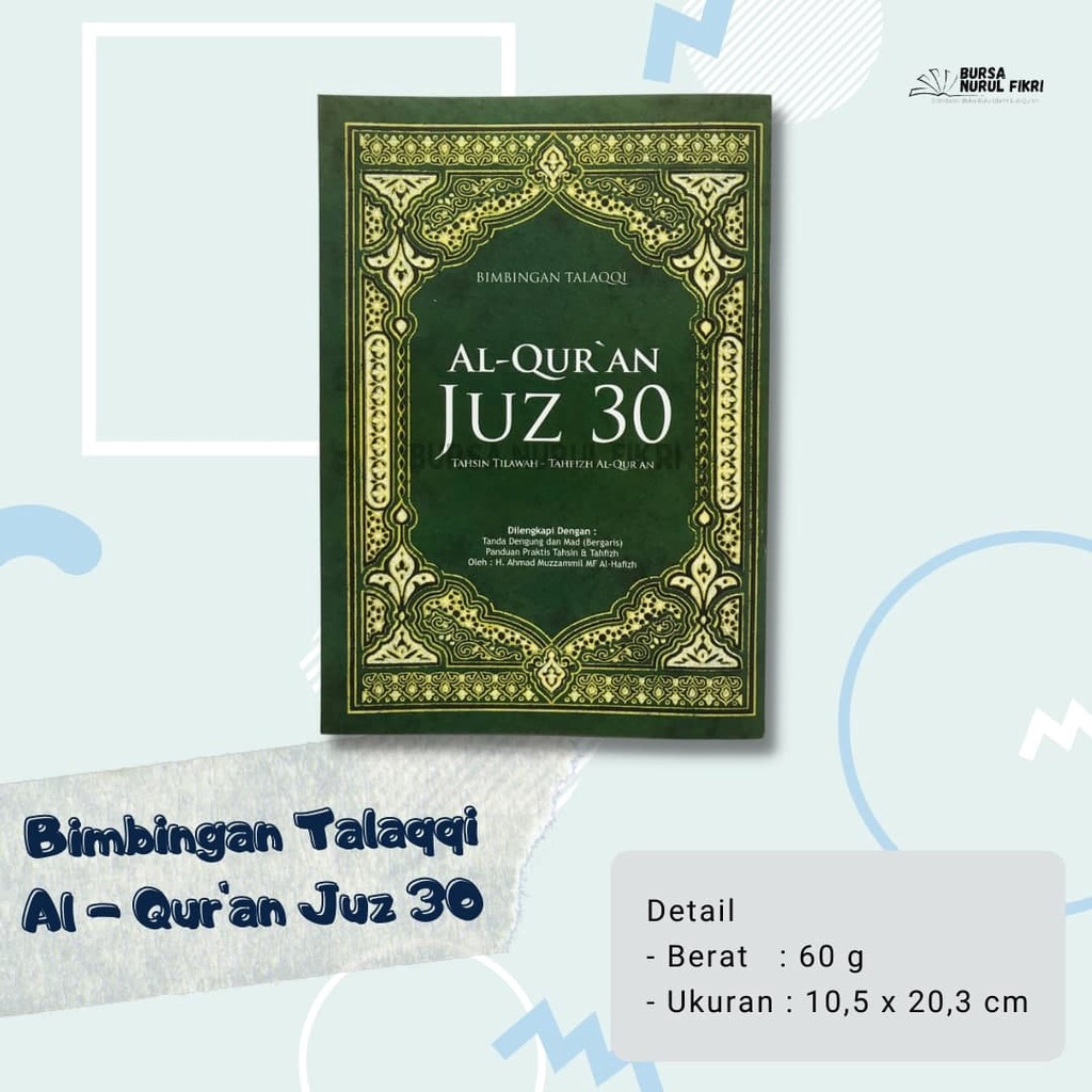 Bimbingan Talaqqi Tahsin Tilawah Al Quran Juz 30 Original