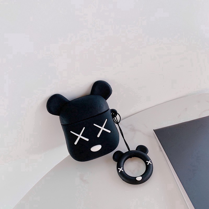 Violent Bear X Casing headset bluetooth Kartun Lucu Untuk I12Airpods2