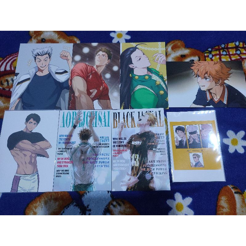 POSTCARD HAIKYUU HXH ONEGINGEK, UMMM_MMMA, KANAN_KING