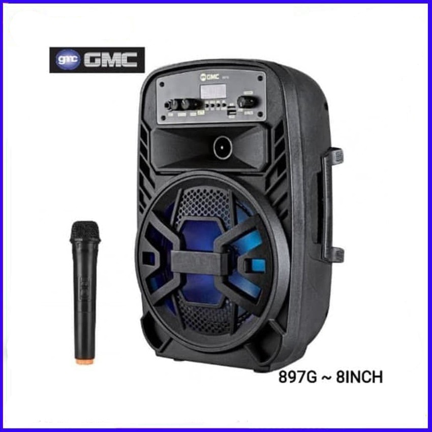 Speaker Portable/Pengeras Suara Portable BLUETOOTH USB + MIC GMC 897G