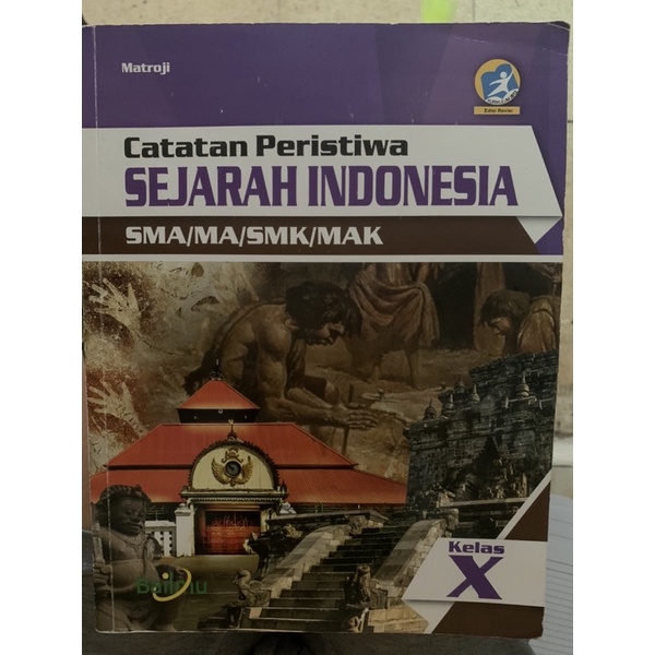 Jual BUKU PAKET SEJARAH INDONESIA SMA KELAS 10 BAILMU | Shopee Indonesia