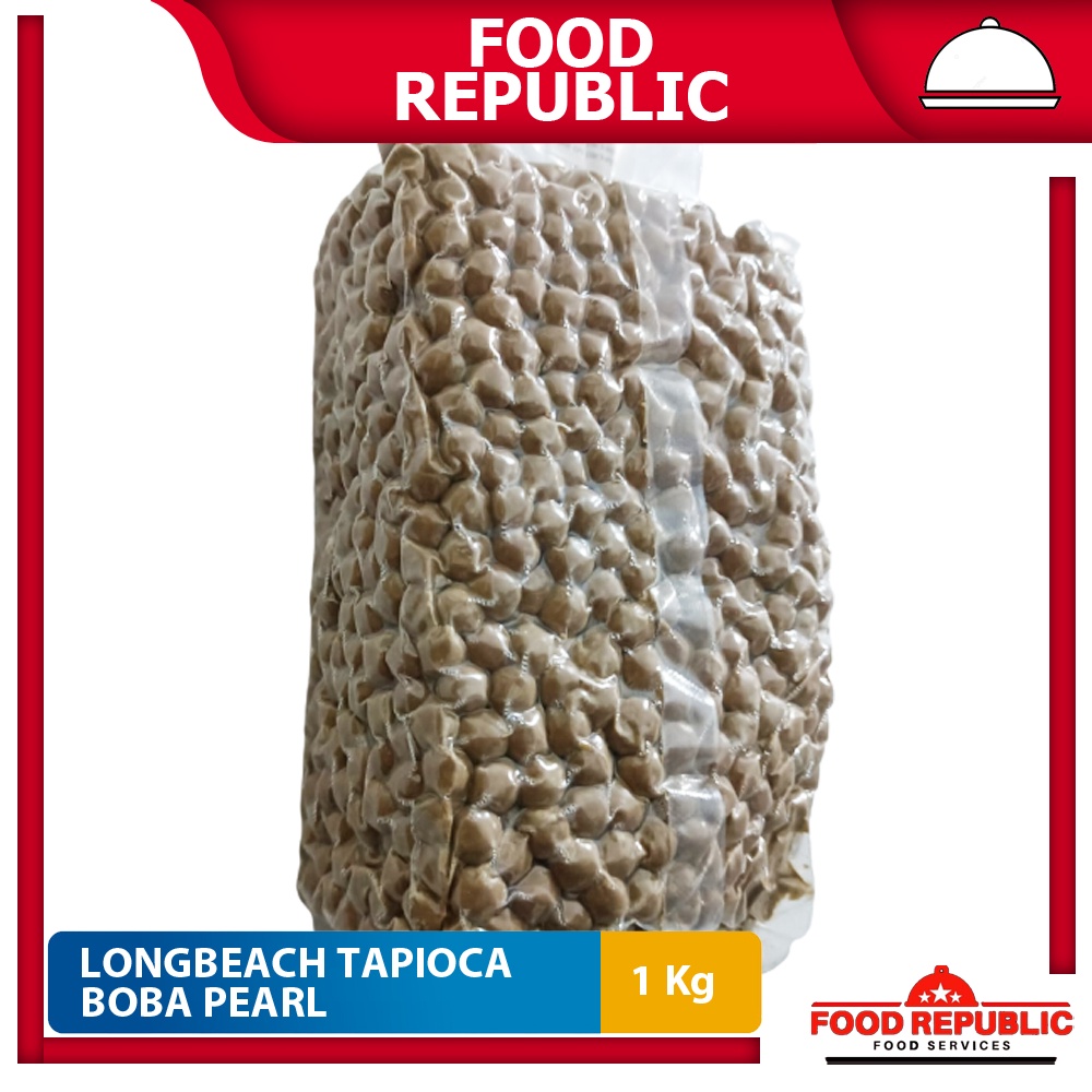 Longbeach Pachinko Tapioca Pearl Boba 1 Kg Long Beach Bubble Drink Tapioka Mutiara Gundu Topping Minuman