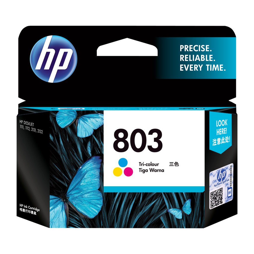 HP Tinta  Tri-Color Ink Catridge 803 Original