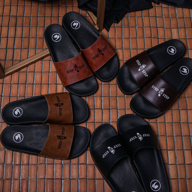 sandal pria casual patrol-step/sendal kasual pria patrol step