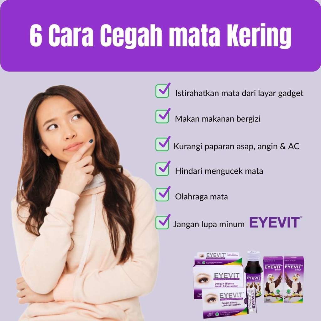 Eyevit Sirup 60 mL Vitamin Mata Anak / Memelihara Kesehatan Mata