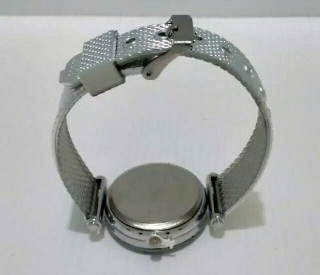 Jam Tangan Wanita Permata Diamond Strap Rubber Full Color