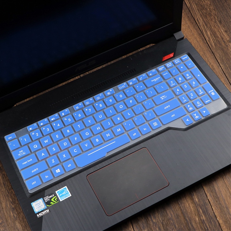 Cover Pelindung Keyboard Gaming Bahan Silikon Ultra Tipis Anti Air / Debu Untuk ASUS FX63 FZ63 ZX60 15.6Inch