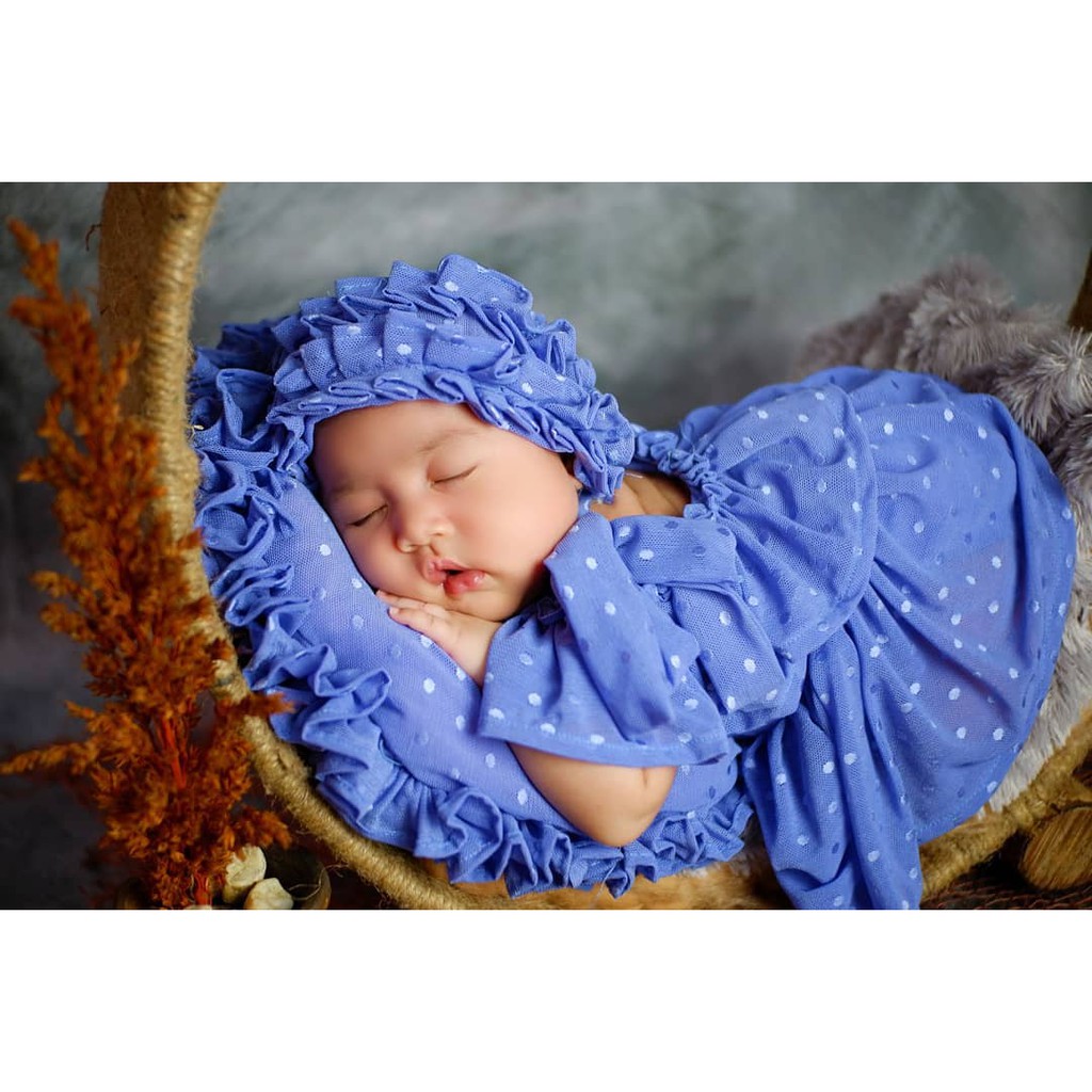 Romper Set Bantal Baby Newborn/Bantal Bayi Set/Kostum Bayi PhotoShoot/Jumper Bayi Lucu