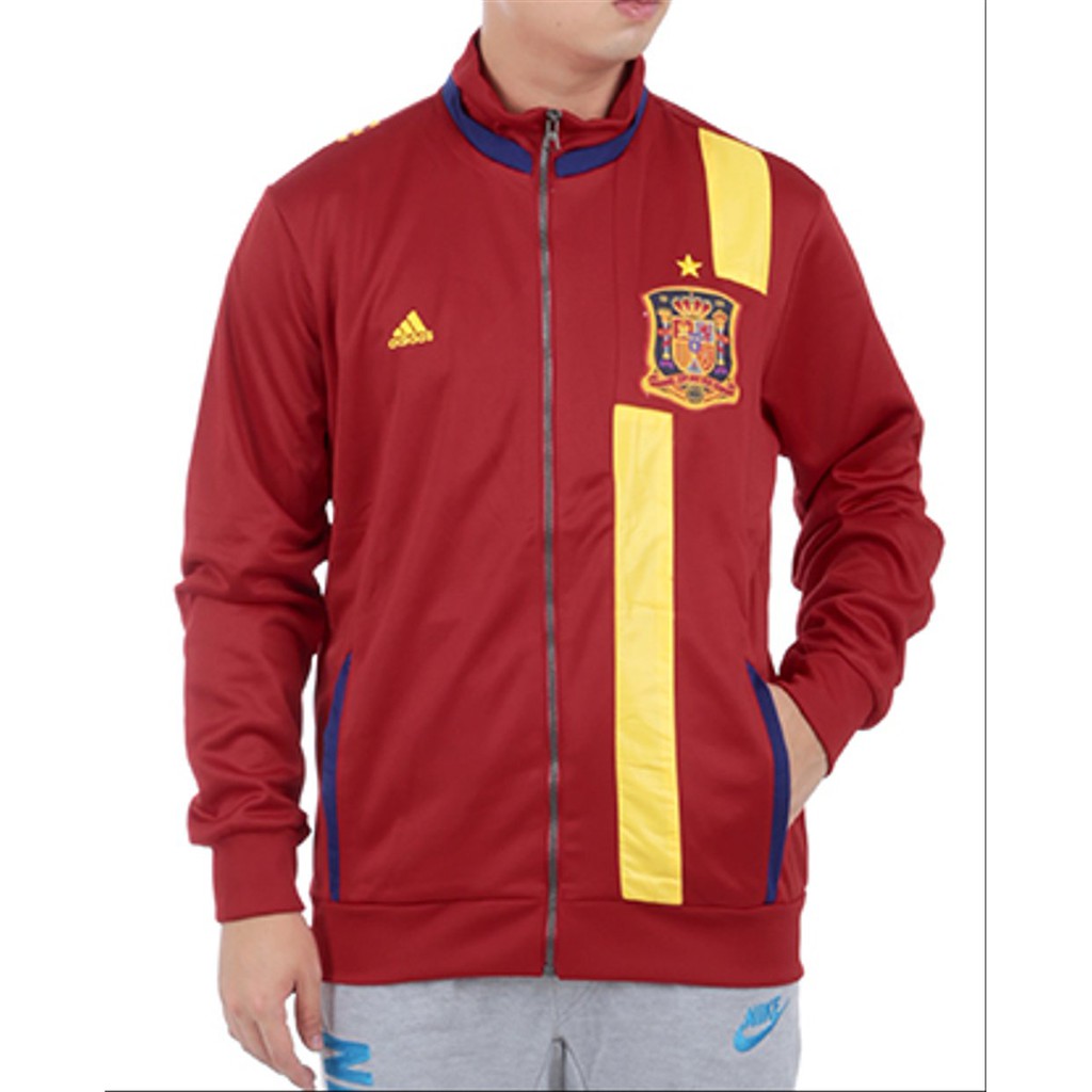 JAKET SEPAK BOLA TRAINING ANTHEM WORLDCUP NEGARA SPANYOL / SPAIN (JBIP)  Grosir