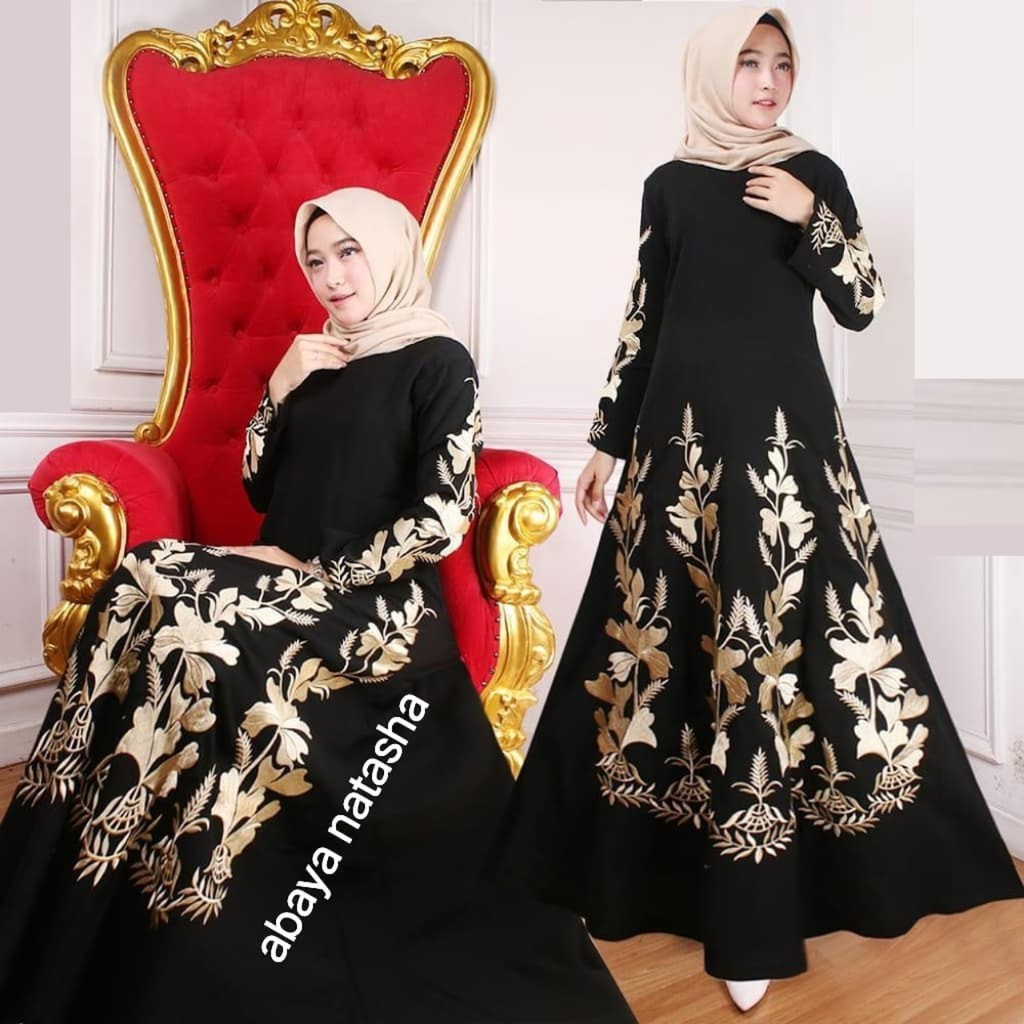 35 Trend Terbaru  Baju Gamis Abaya  Arab  Saudi  Abaya  