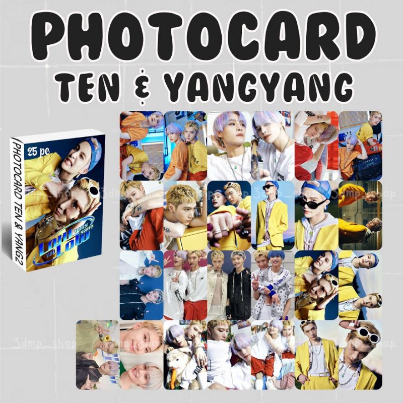 [25 Lembar] Photocard Lomo photo card lomocard way v wayv bad alive kick back ten yangyang lucas xiaojun winwin
