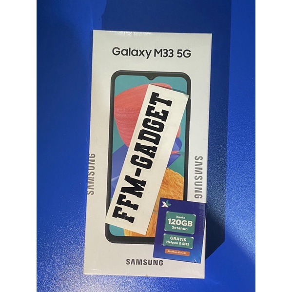 Samsung Galaxy M33 5G ram 8/128 GB Garansi Resmi