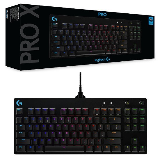 Logitech G PRO CLICKY &amp; G PRO X Mechanical Gaming Keyboard