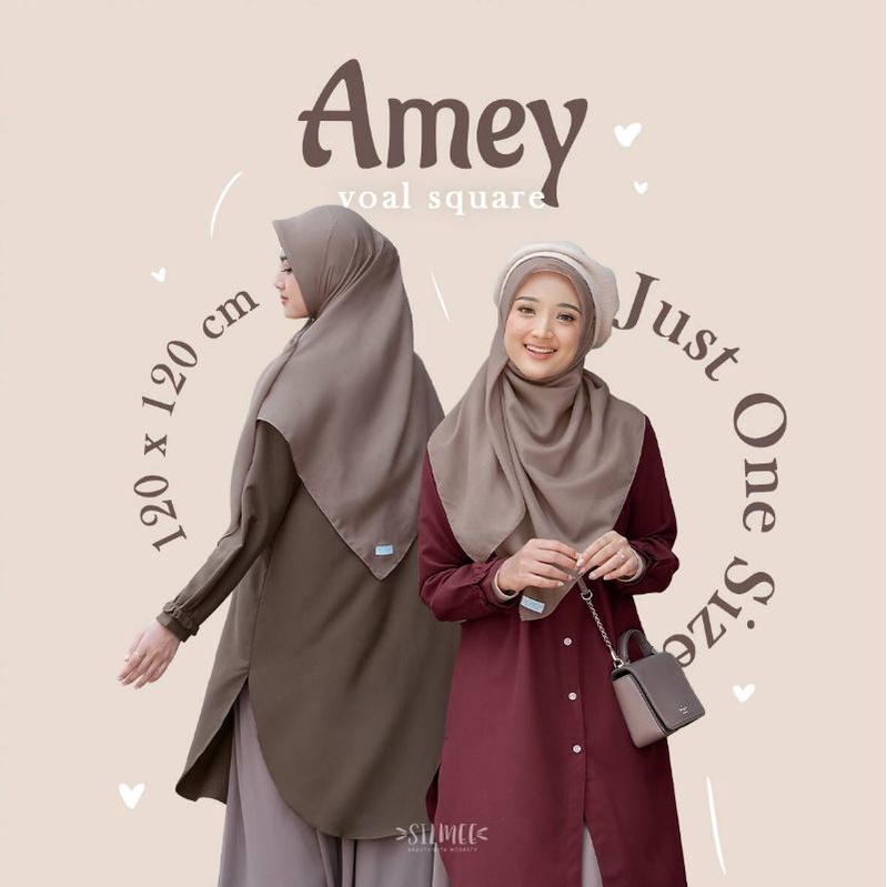 SILMEE AMEY VOAL HIJAB PARIS POLOS