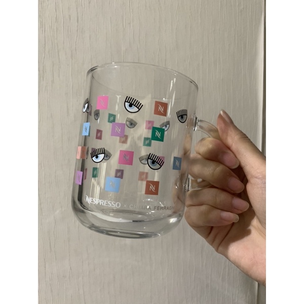 READY Nespresso x Chiara Ferragni Coffee Mug - mug kaca