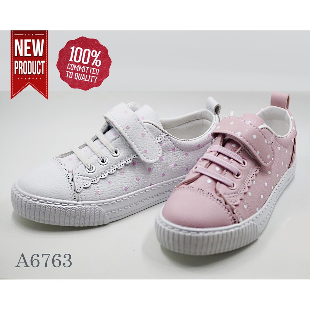 Sepatu Kets Kulit Anak Perempuan