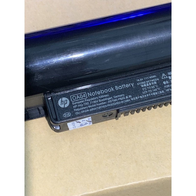 Baterai laptop HP OA04 14-R017TX HSTNN LB5S G2 G3 CQ14 CQ15 Original