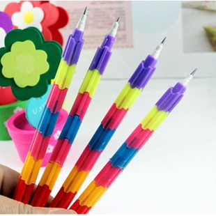 

Pensil Susun Kreatif 8-Tingkat Warna-Warni