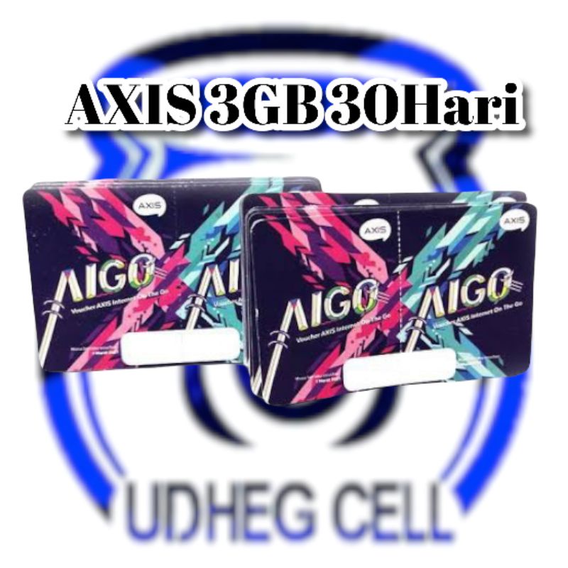 Voucher AXIS 3GB 30Hari