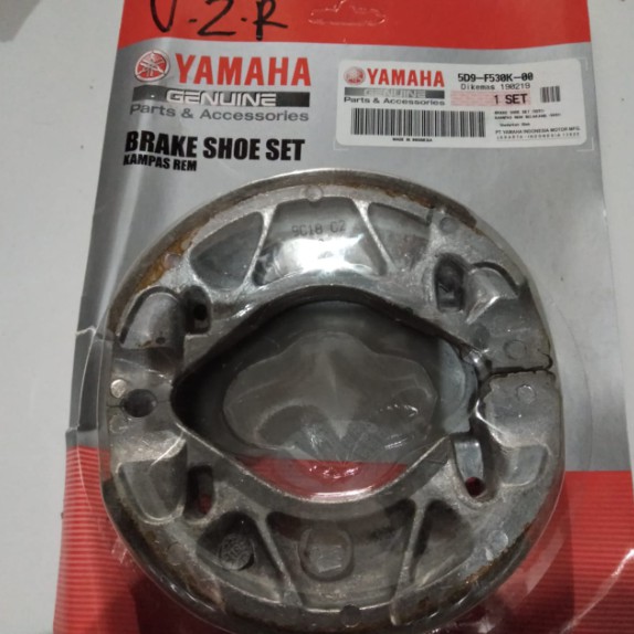 Kampas Rem Belakang Yamaha Vega ZR  Jupiter Z 115 5D9 F530K 00