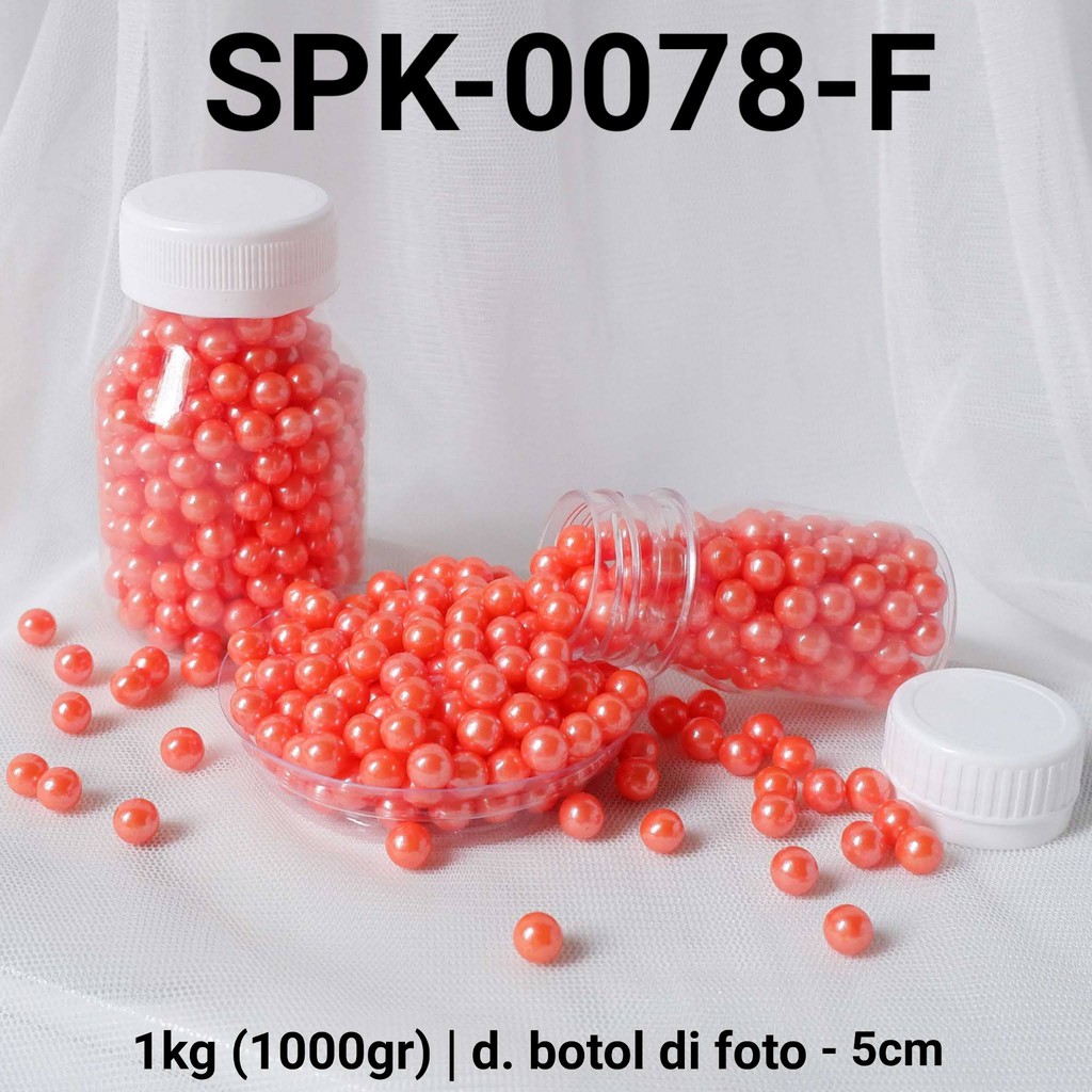 

SPK-0078-F Sprinkles sprinkle sprinkel 1kg 1 kg mutiara orange yamama baking grosir murah sprinkles cake dekorasi mutiara trimit decoration story sprinklestory sprinklesstory sprinkle story yamama baking