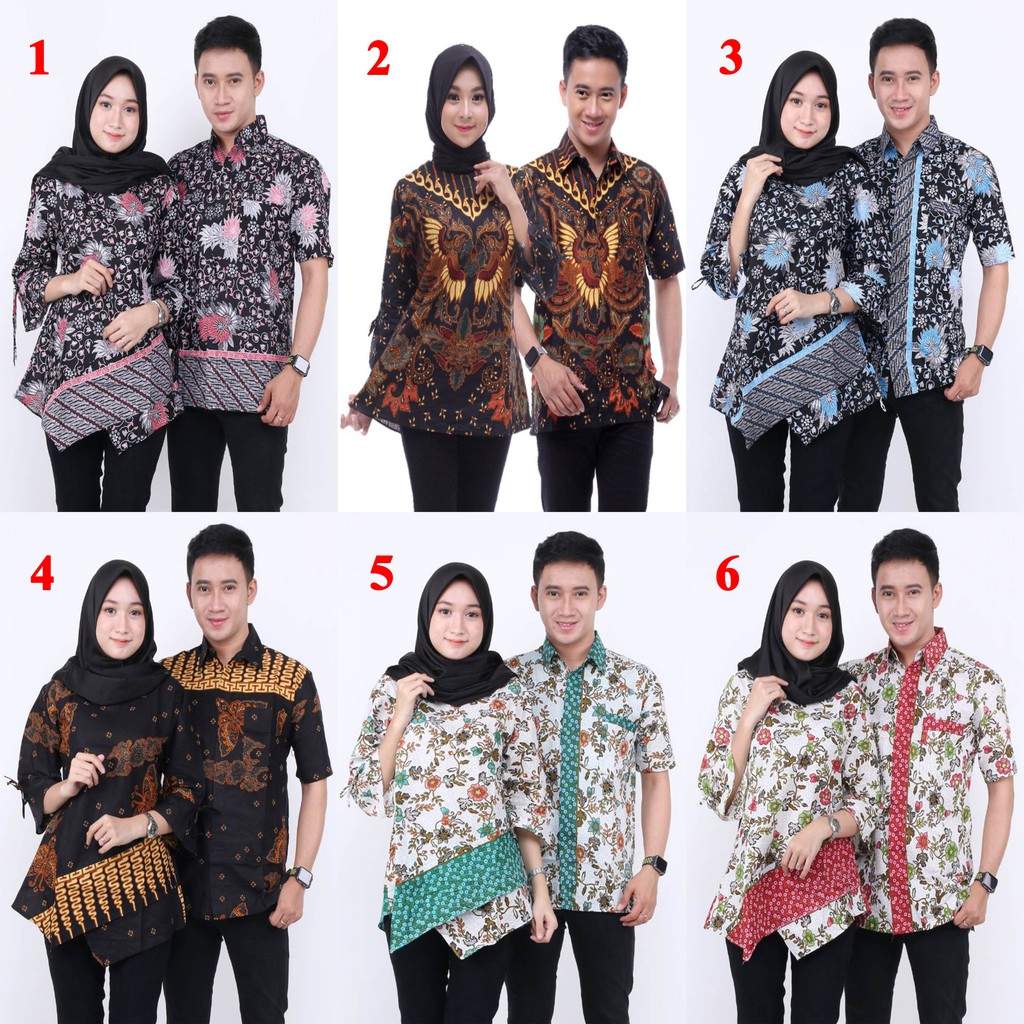Termurah Maura Couple - Sania Ruffle Batik Couple Ori Ndoro Jowi Dnt Garansi exJbDlIY0L1G9