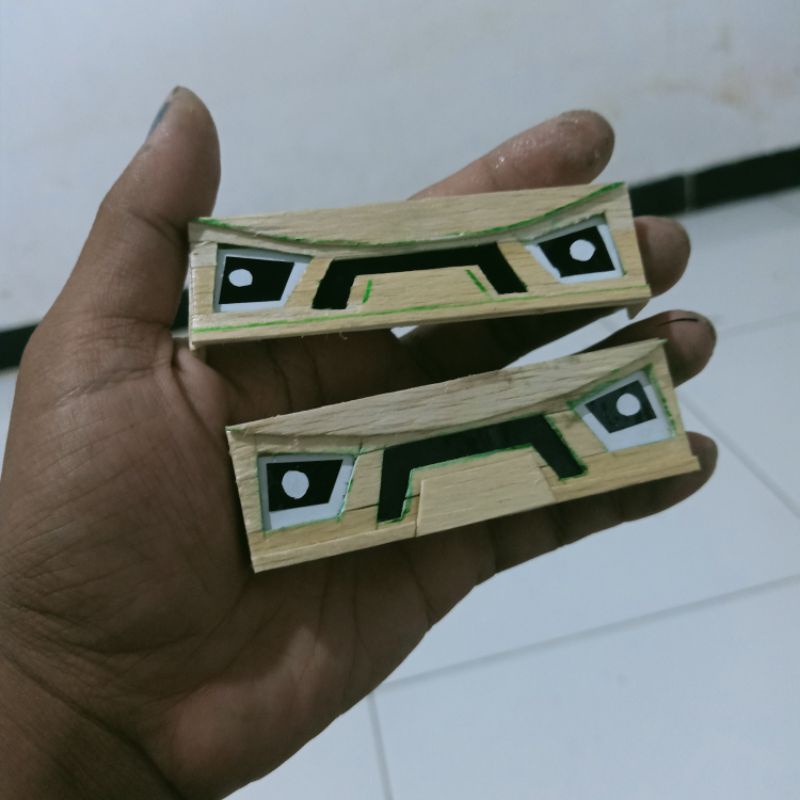 Bemper Jetbus 3 Miniatur Truk Plastik Mentahan