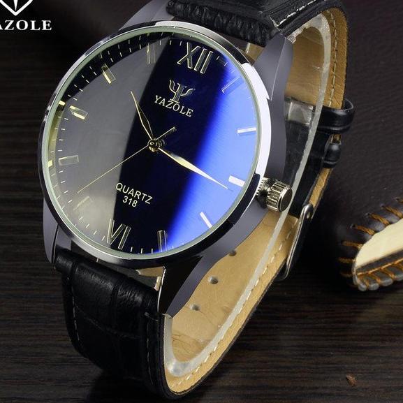SALE✅Yazole 318 Jam Tangan Pria Original Business Quartz Watches watch|SQ7