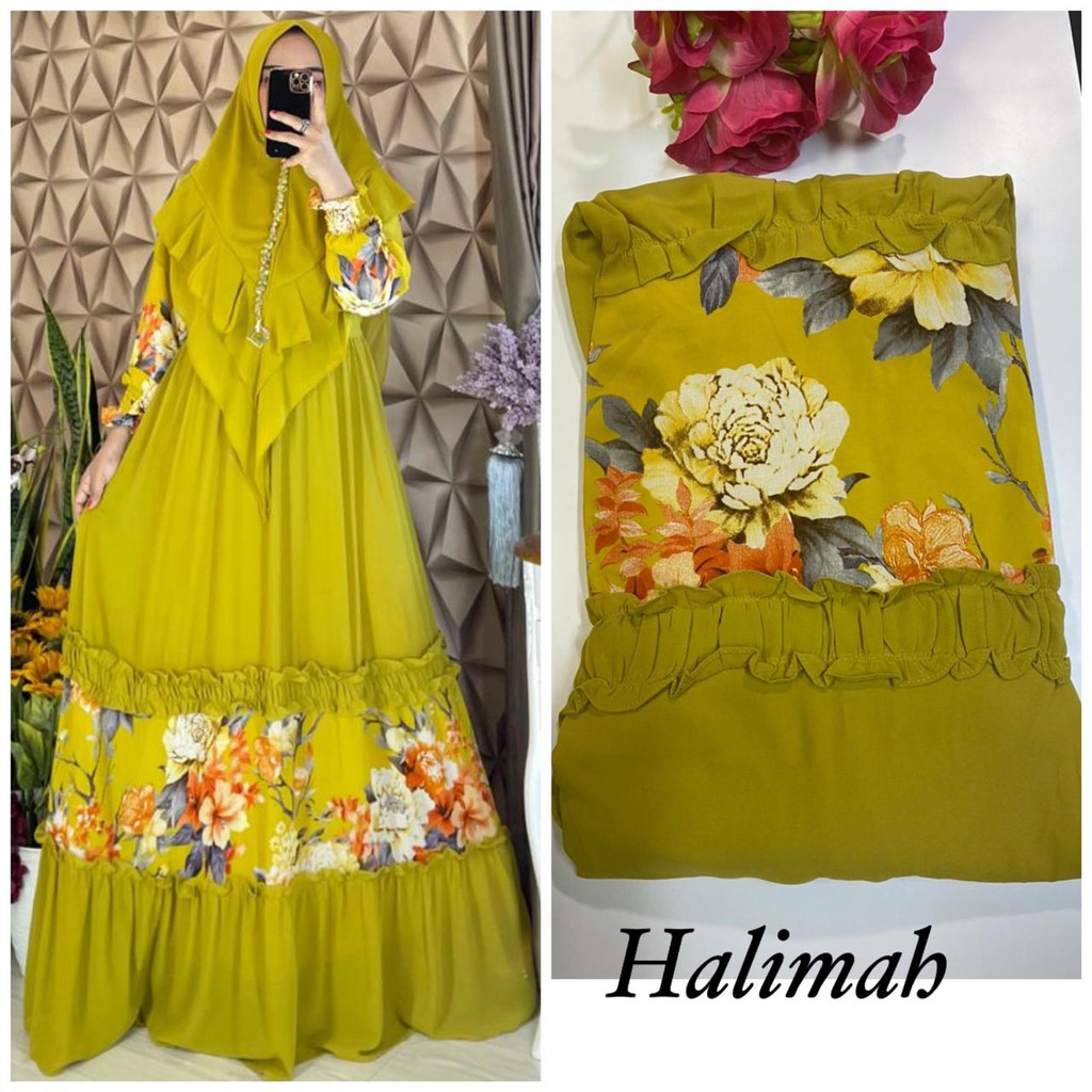 Halimah syari ori Nabil