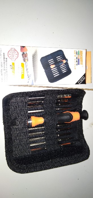 Obeng Jakemy Bolak Balik 9pcs Set Hp Star Hex Phillips Torx Lengkap Original Jm-8124