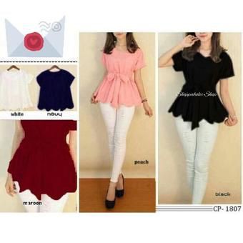 Pakaian Wanita Blou Baju-set-taffy-blouse-and-pants-BAJU-CELANA-VIVALDI-ASLI-BLOUSE-TAFFY-PANT K7Y7
