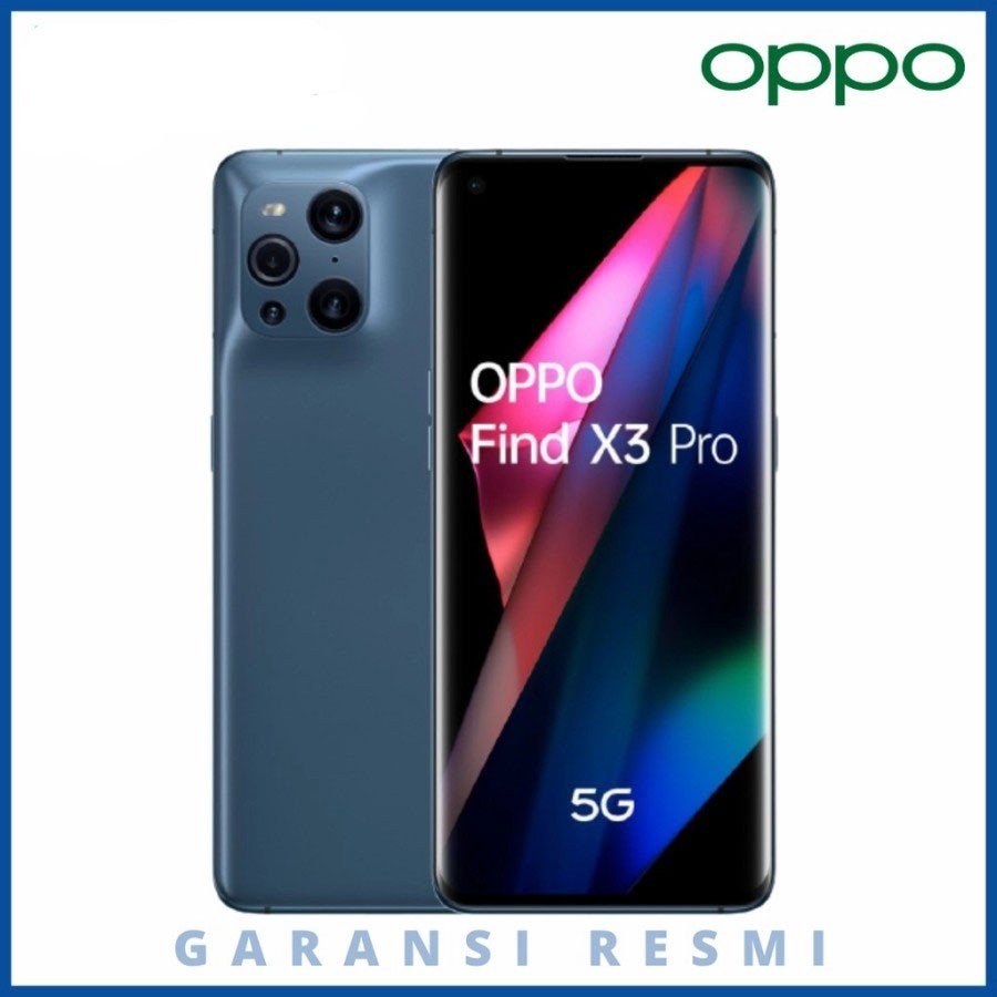 OPPO FIND X3 PRO 12/256 - SNAPDRAGON 888 - GARANSI RESMI OPPO