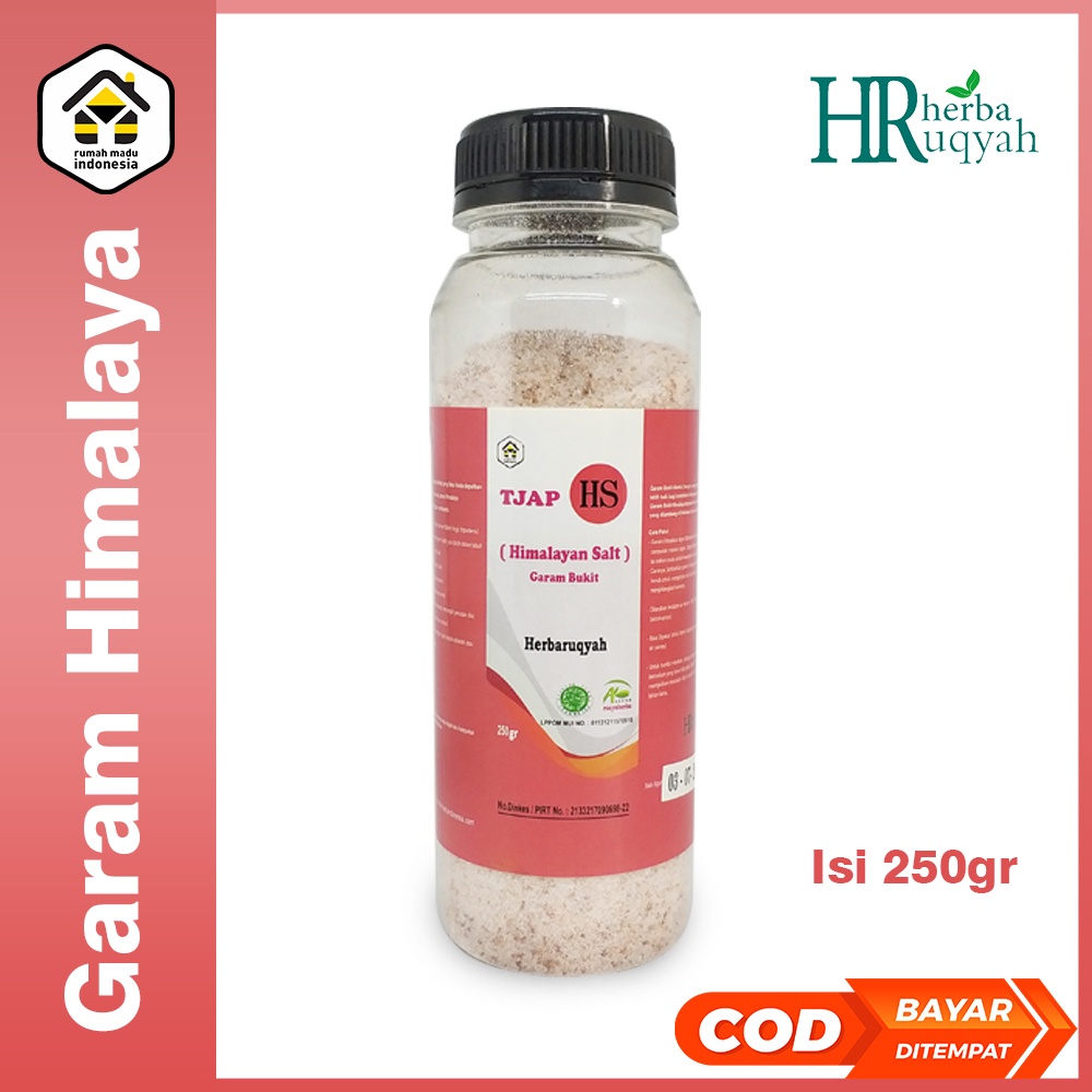 

Garam Himalaya Asli Himalayan Salt Original Premium 250gr Tjap HS