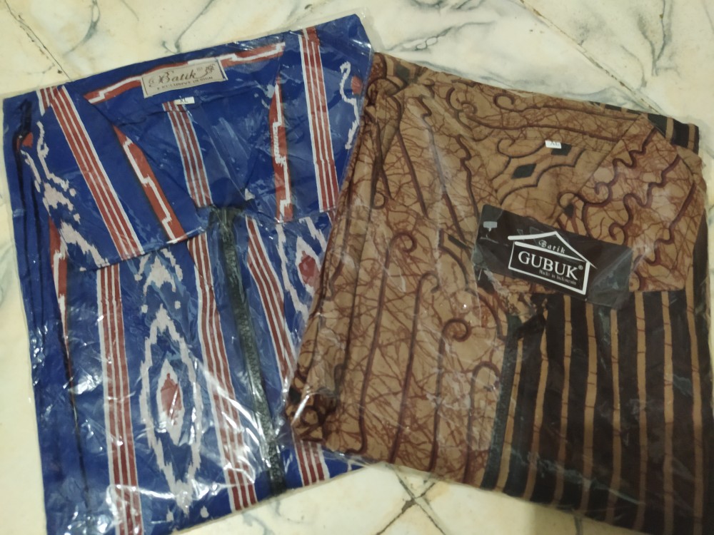 #bayar Di Tempat Atasan Wanita Tunik Batik Modern M L Xl Xxl Jumbo