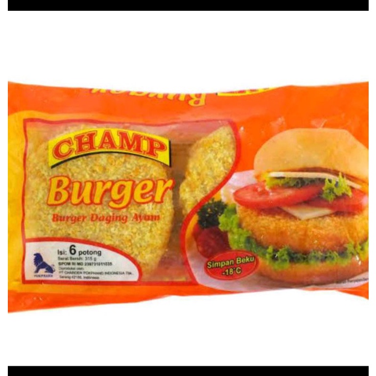 

champ chicken burger