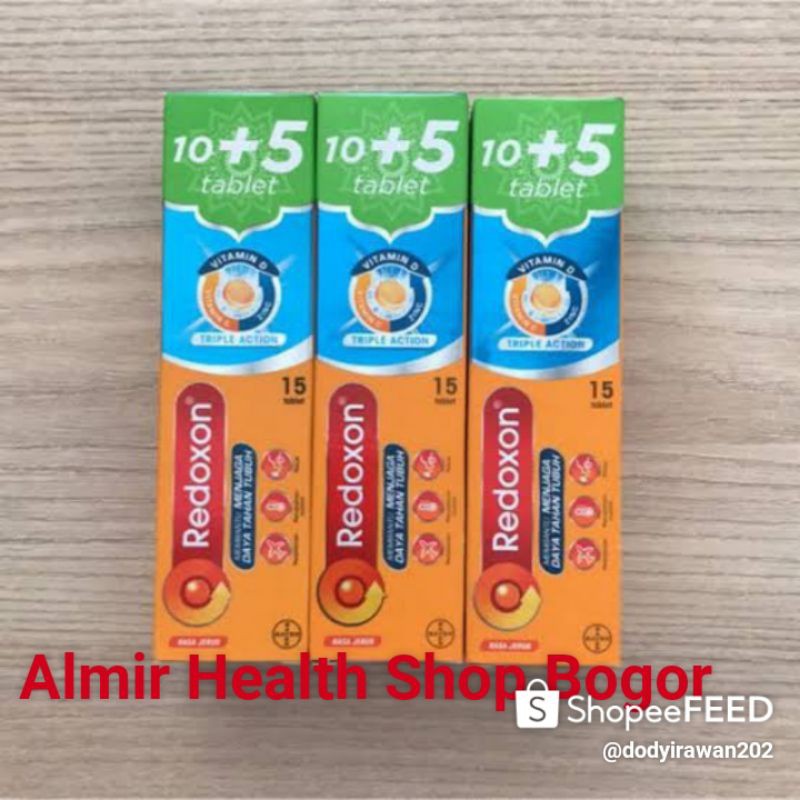 Redoxon triple action isi 15 tablet
