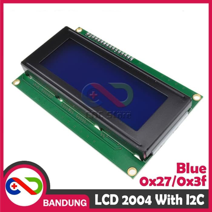 LCD 2004 CHARACTER BLUE BACKLIGHT+ I2C SERIAL INTERFACE MODULE