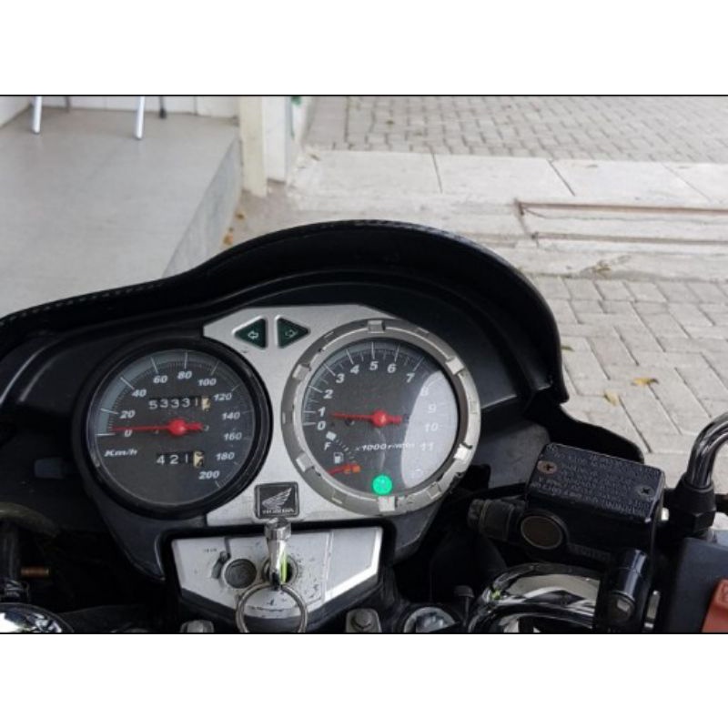 lampu pece Tiger set breket +spidometer