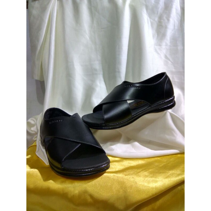 SEPATU SANDAL BARNET BL 02 BLACK....../SANDAL LAKI...