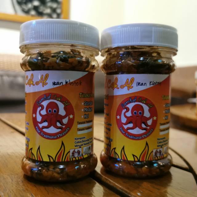 

Sambel Cak Al --- (Rasa : Ikan Klotok)