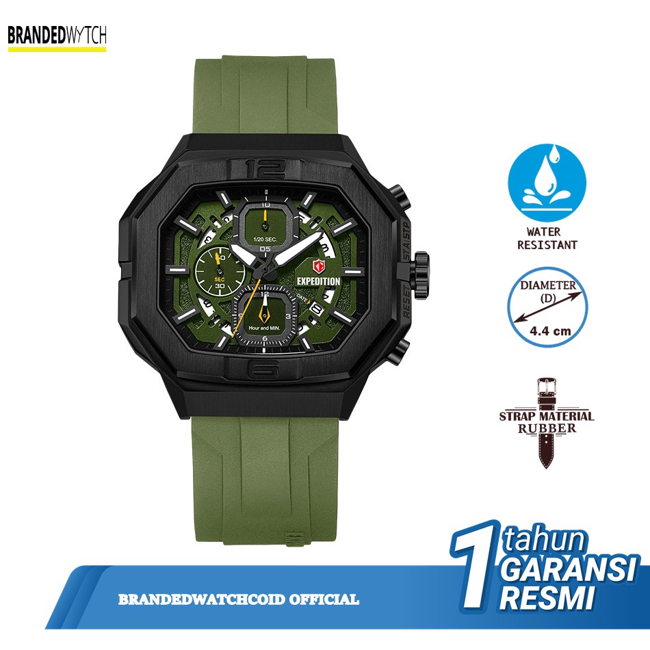 Expedition E 6813 Jam Tangan Pria Original Diameter 4,4 cm