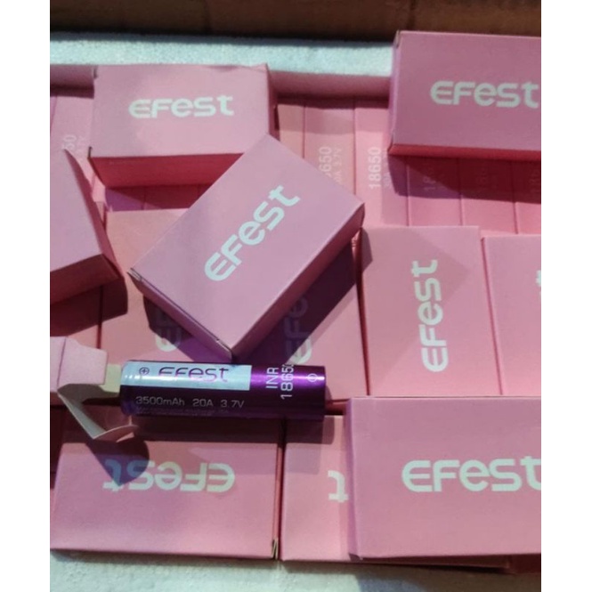 Baterai EFEST 18650 Batre Efest 3500mah