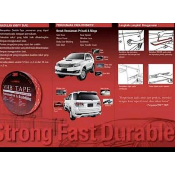 

Terbatas TZ049 3M Double Tape VHB 12MM /24MM x 4.5MM TZ0