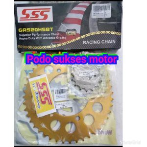 gear set sss ninja 250 old 250 fi full sss Limited