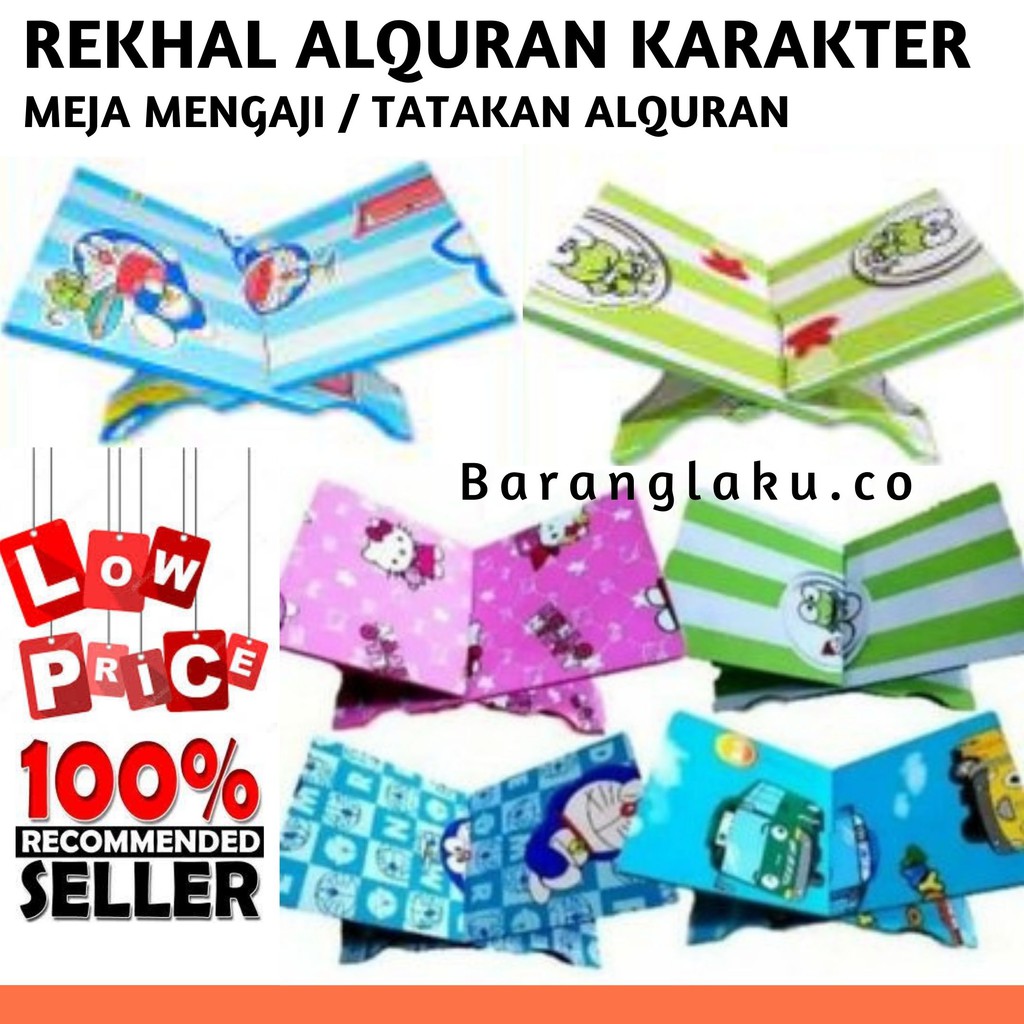 REKAL ALQURAN KARAKTER / REKHAL QURAN / REKAL LEKAR QUR'AN MENGAJI / BG-014