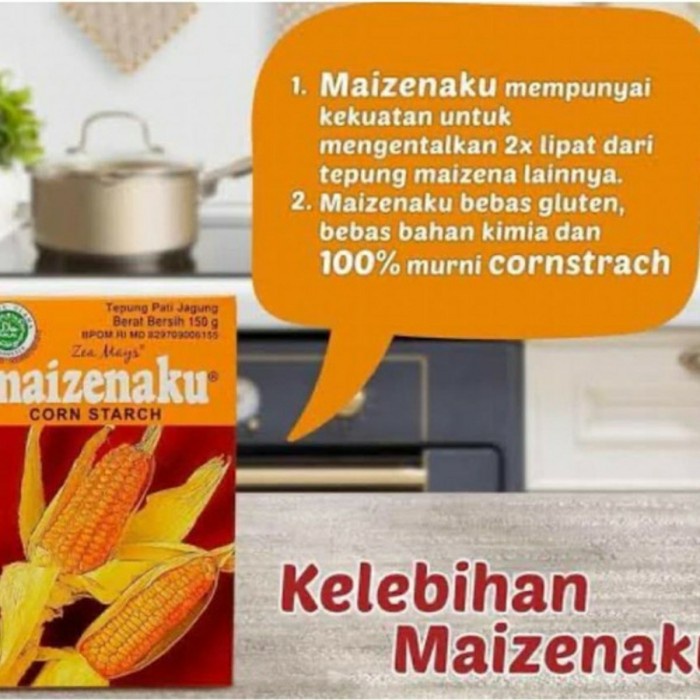 

Ds510 Maizenaku 150 Gram Tepung Pati Jagung 150Gr Corn Starch Ready Gr6B0B1