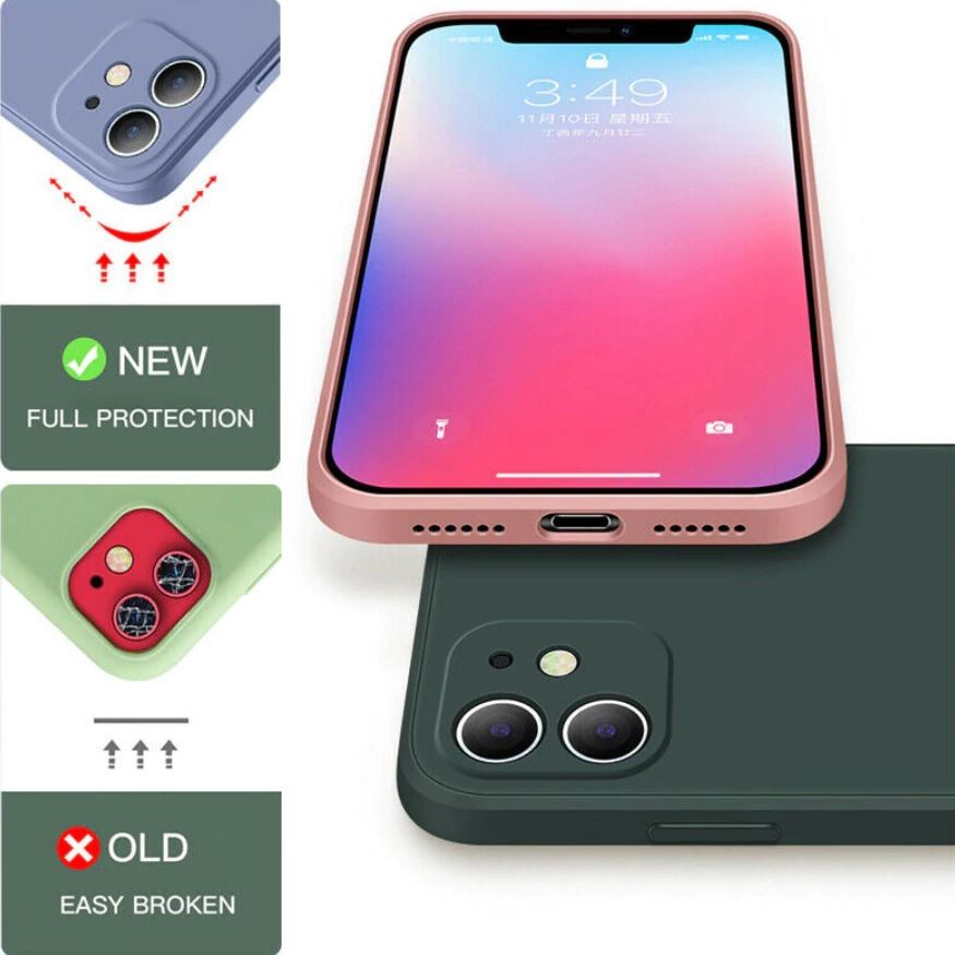 Soft Case Apple iPhone 11 iPhone 11 Pro iPhone 11 Pro Max Liquid Silikon Slim Skin Candy Macaron Bludru