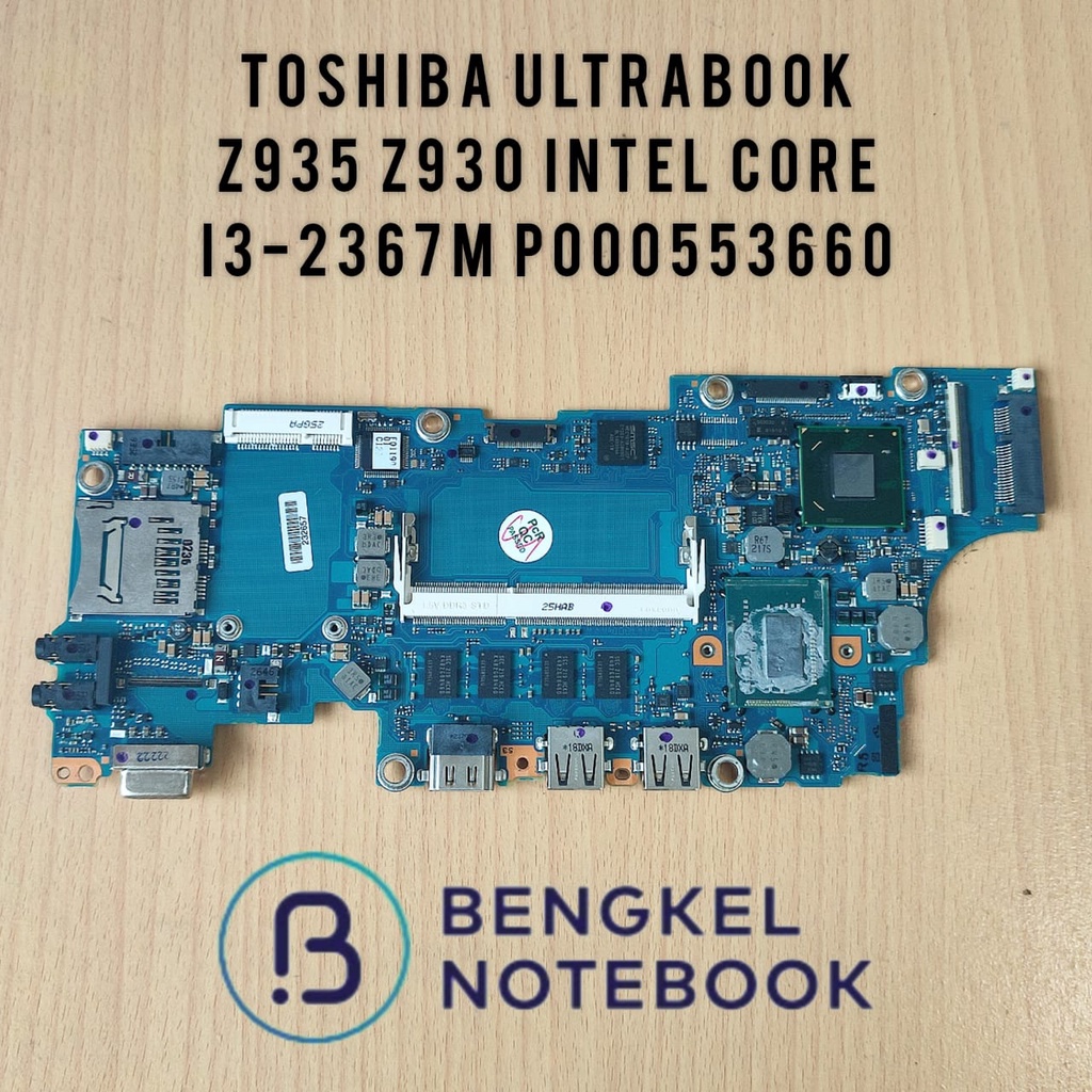 Motherboard Toshiba Ultrabook Z935 Z930 Intel Core i3-2367M P000553660